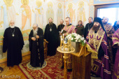 В Минске молитвенно отметили 83-летие почетного Патриаршего экзарха всея Беларуси митрополита Филарета (Вахромеева)
