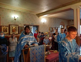Молебен на начало нового учебного года