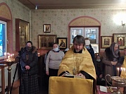 Молебен на Новолетие в храме